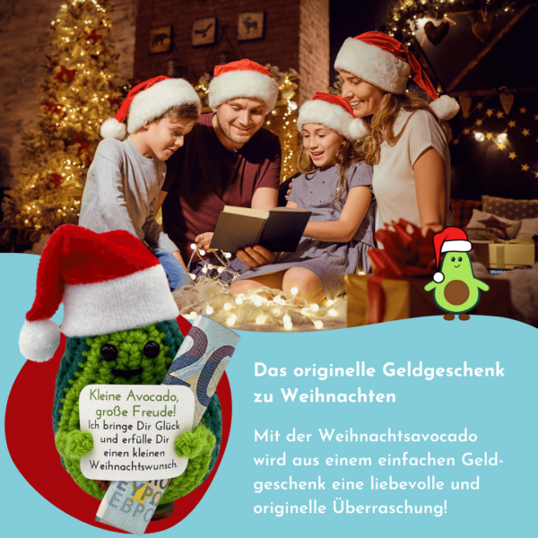 Positive Avocado Weihnachten Geldgeschenk – Bild 4