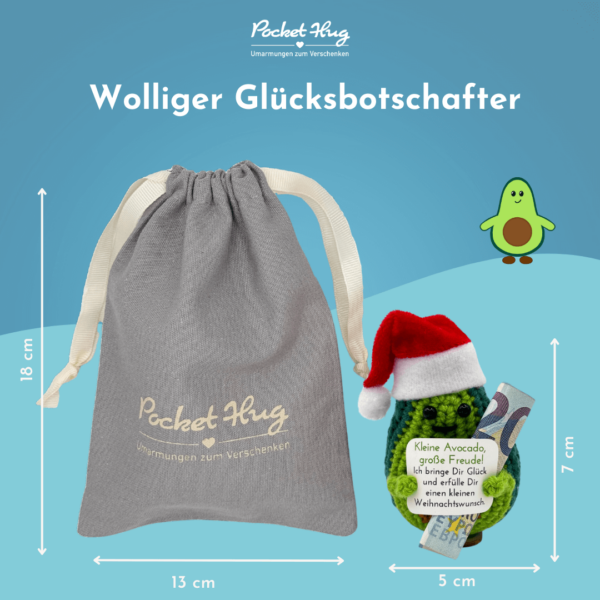 Positive Avocado Weihnachten Geldgeschenk – Bild 5