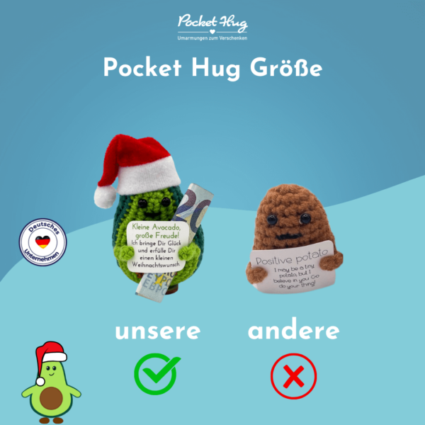 Positive Avocado Weihnachten Geldgeschenk – Bild 7