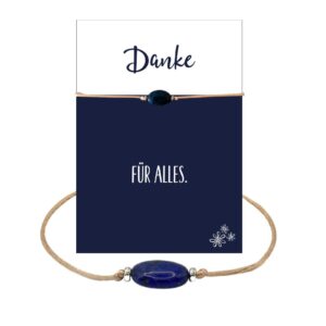 Lapislazuli Edelsteinarmband